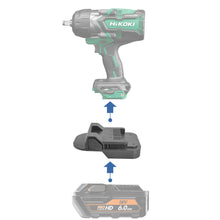 Lade das Bild in den Galerie-Viewer, AEG 18V auf Hikoki 18V Batterieadapter