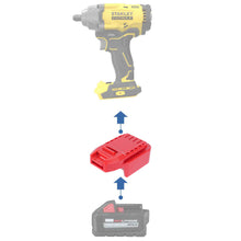 Charger l'image dans la galerie, Adaptateur de batterie Milwaukee 18V vers Stanley V20