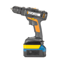 Charger l'image dans la galerie, Adaptateur de batterie Hercules 20V vers WORX 20V PowerShare (Orange)