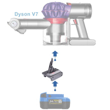 Charger l'image dans la galerie, Adaptateur de batterie Kobalt 24V vers Dyson V7