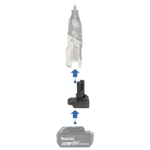 Charger l'image dans la galerie, Adaptateur de batterie Makita 18V vers Dremel 12V (8220 8250)