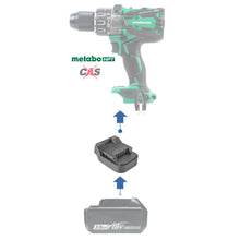 Lade das Bild in den Galerie-Viewer, Makita 18V auf Metabo HPT 18V Batterieadapter