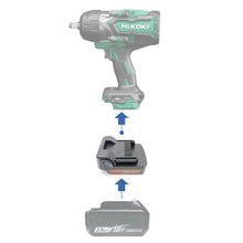 Lade das Bild in den Galerie-Viewer, Makita 18V auf Hikoki 18V Batterieadapter
