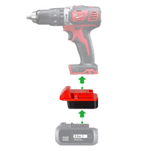 Lade das Bild in den Galerie-Viewer, Mastercraft 20V (Blau) auf Milwaukee 18V Batterieadapter