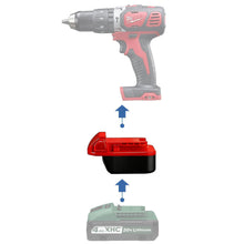 Charger l'image dans la galerie, Adaptateur de batterie Masterforce 20V vers Milwaukee 18V