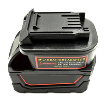Charger l'image dans la galerie, Adaptateur de batterie Milwaukee 18V vers CAT 18V