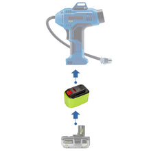 Lade das Bild in den Galerie-Viewer, Ryobi 18V auf Mastercraft 20V (Blau) Batterieadapter