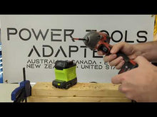 Laden und Abspielen von Videos im Galerie-Viewer, Ryobi 18V auf Milwaukee 18V Batterieadapter