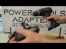Charger et lire la vidéo dans la visionneuse de la Galerie, Adaptateur de batterie Bosch (Bleu) 18V vers Makita 18V