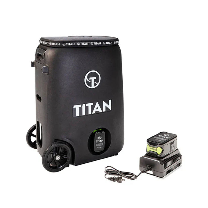 Alimentez votre machine à balles Titan avec une batterie Ryobi 18V — et découvrez comment nos adaptateurs élargissent vos options