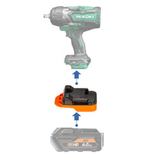 Charger l'image dans la galerie, Adaptateur de batterie AEG 18V vers Hikoki 18V
