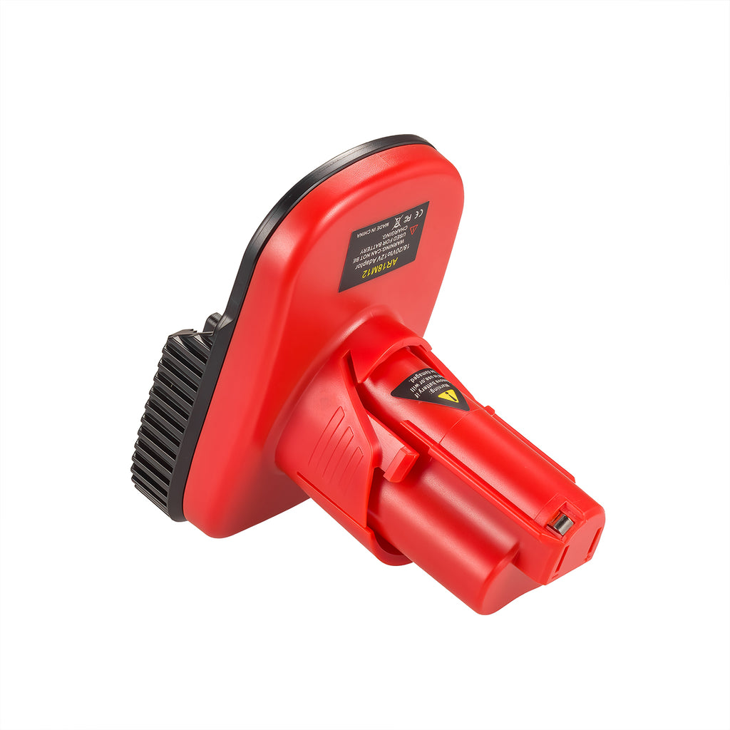 AEG 18V auf Milwaukee 12V Batterieadapter