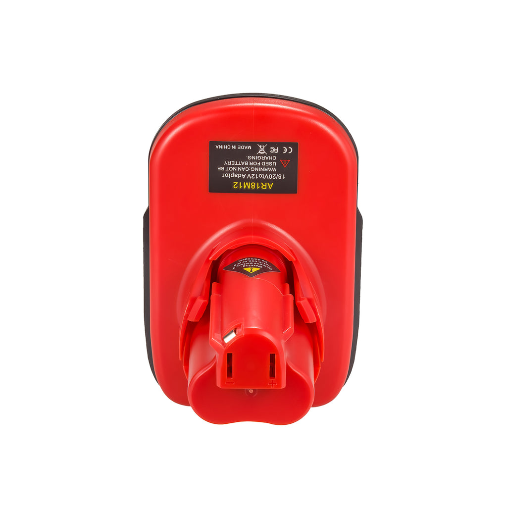AEG 18V auf Milwaukee 12V Batterieadapter