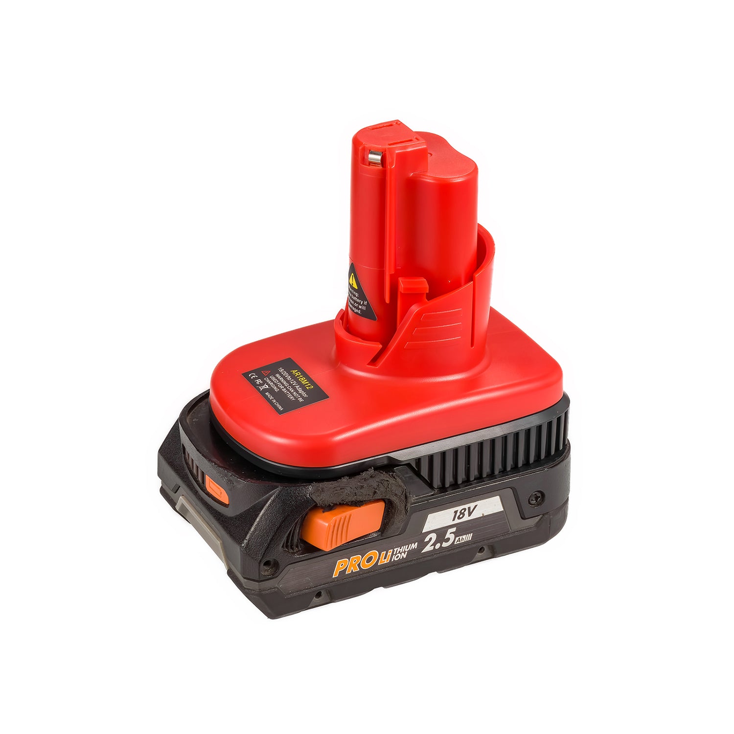 AEG 18V auf Milwaukee 12V Batterieadapter