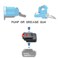 Adaptateur de batterie Makita 18V vers MacNaught 18V (pompe, pistolet à graisse)