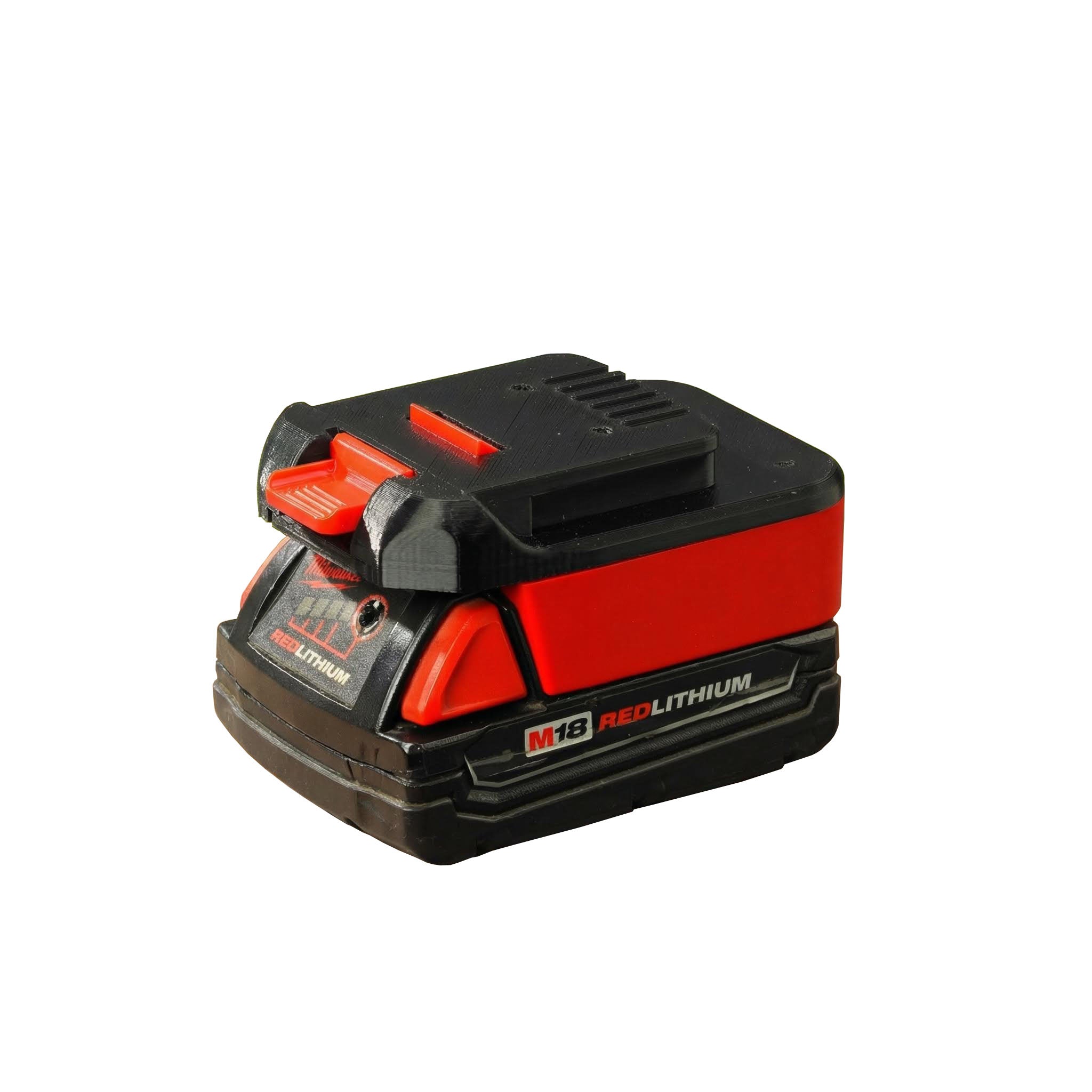 Milwaukee 18V auf MacNaught 18V Batterieadapter (Pumpe, Fettpresse)