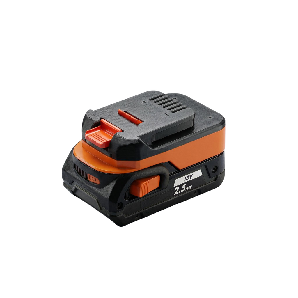RIDGID 18V auf MacNaught 18V Akkuadapter (Pumpe, Fettpresse)
