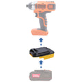 Bauer 20V auf Black and Decker 20V Akkuadapter