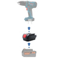 Black and Decker 20V auf Bosch (Blau) 18V Akkuadapter