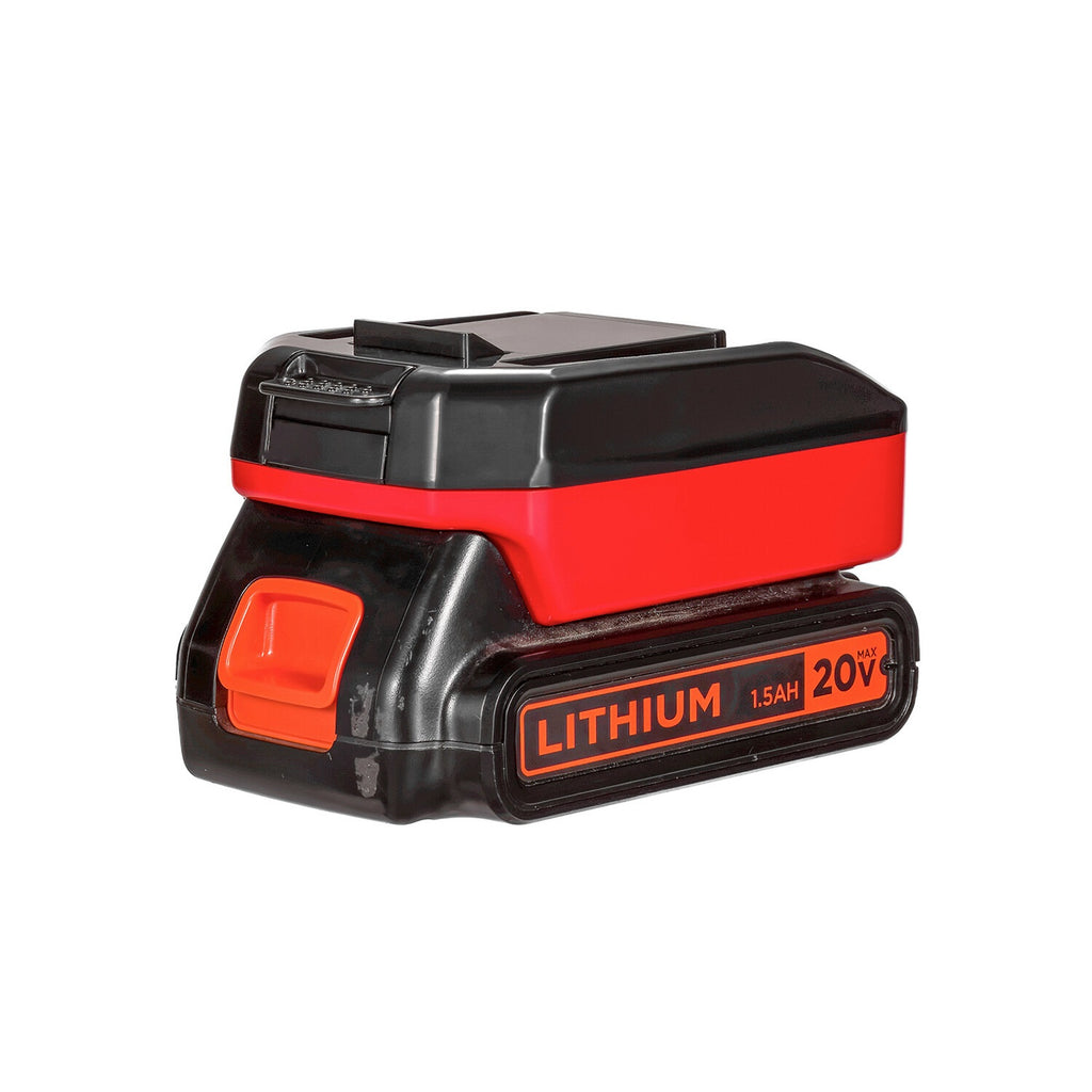 Adaptateur de batterie Black and Decker 20V vers WORX 20V (Orange) PowerShare
