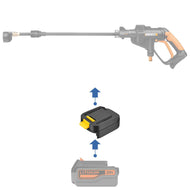 Black and Decker 20V to WORX 20V (US/Canada, 6 Pins) Battery Adapter