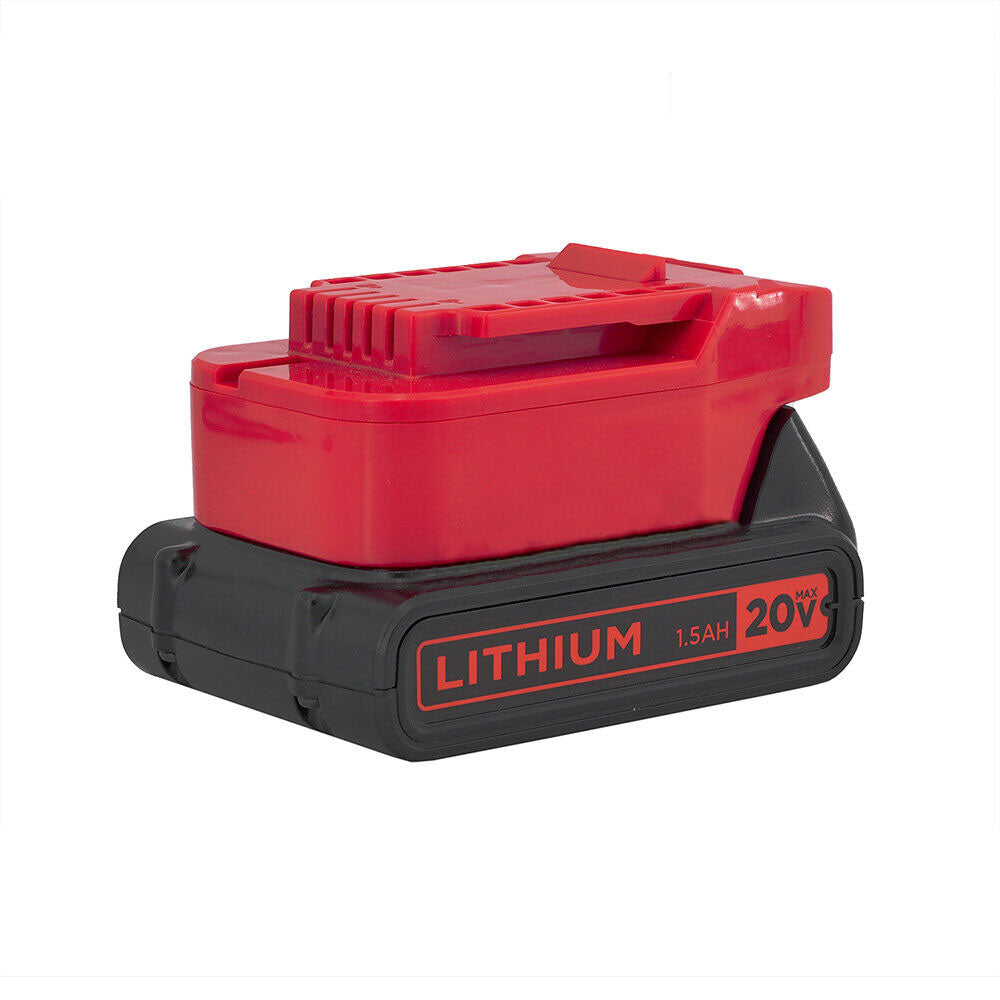 Adaptateur de batterie Black and Decker 20V vers Bauer 20V