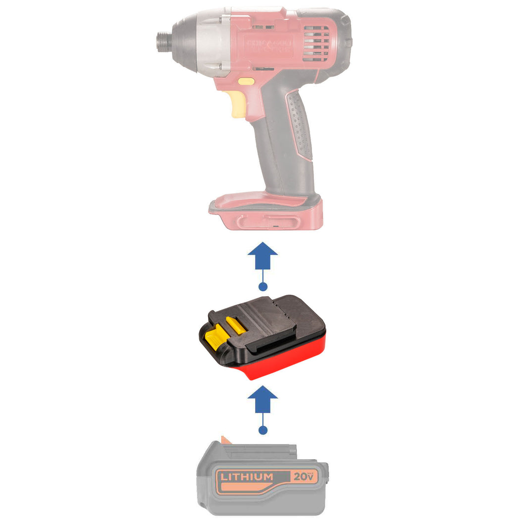 Black and Decker 20V à Chicago Electric 18V Adaptateur de Batterie