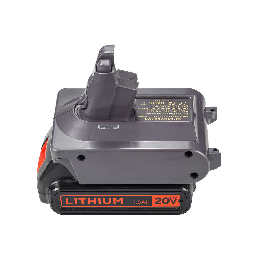 Black and Decker 20V auf Dyson V8 Batterieadapter