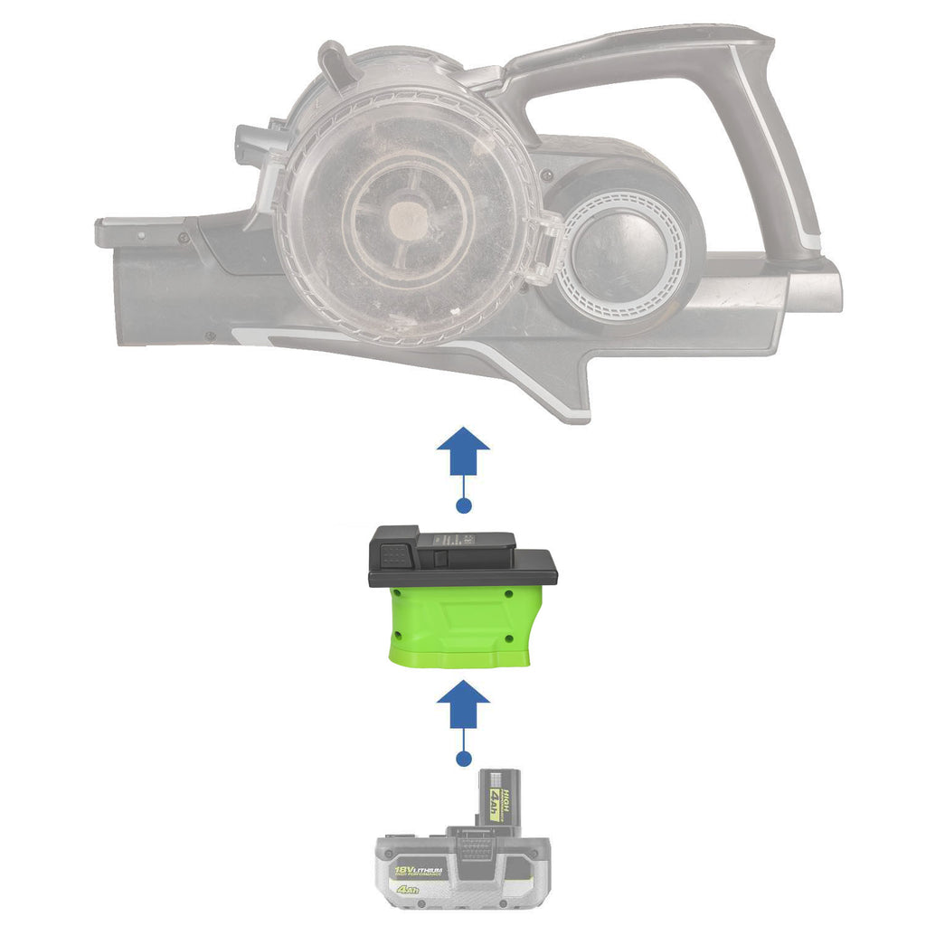 Ryobi 18V auf Hoover 20V ONEPWR Akkuadapter