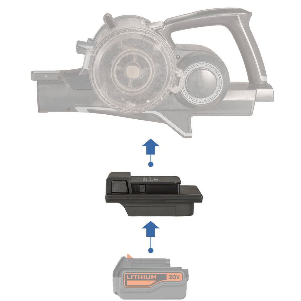 Black and Decker 20V auf Hoover 20V ONEPWR Akkuadapter
