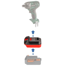 Load image into Gallery viewer, Black and Decker 20V to Masterforce 20V Battery Adapter
