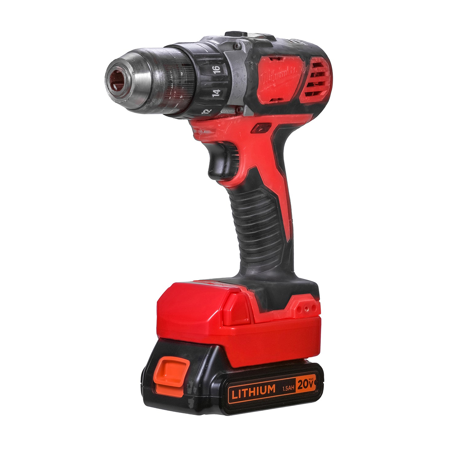 Black and Decker 20V vers Milwaukee M18 Adaptateur de batterie