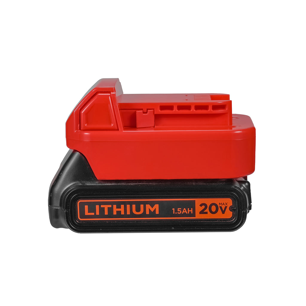 Black and Decker 20V vers Milwaukee M18 Adaptateur de batterie