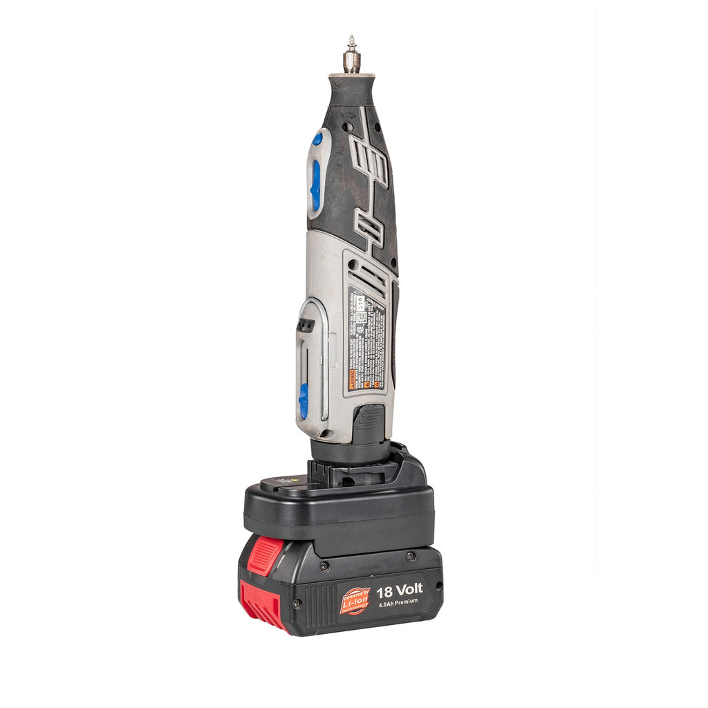 Bosch (Blau) 18V auf Dremel 12V (8220 8250) Akkuadapter