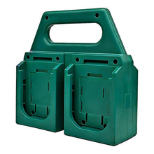 Charger l'image dans la galerie, Support et porte-batteries à 4 emplacements pour batteries Bosch Professional (bleu) GBA 18V
