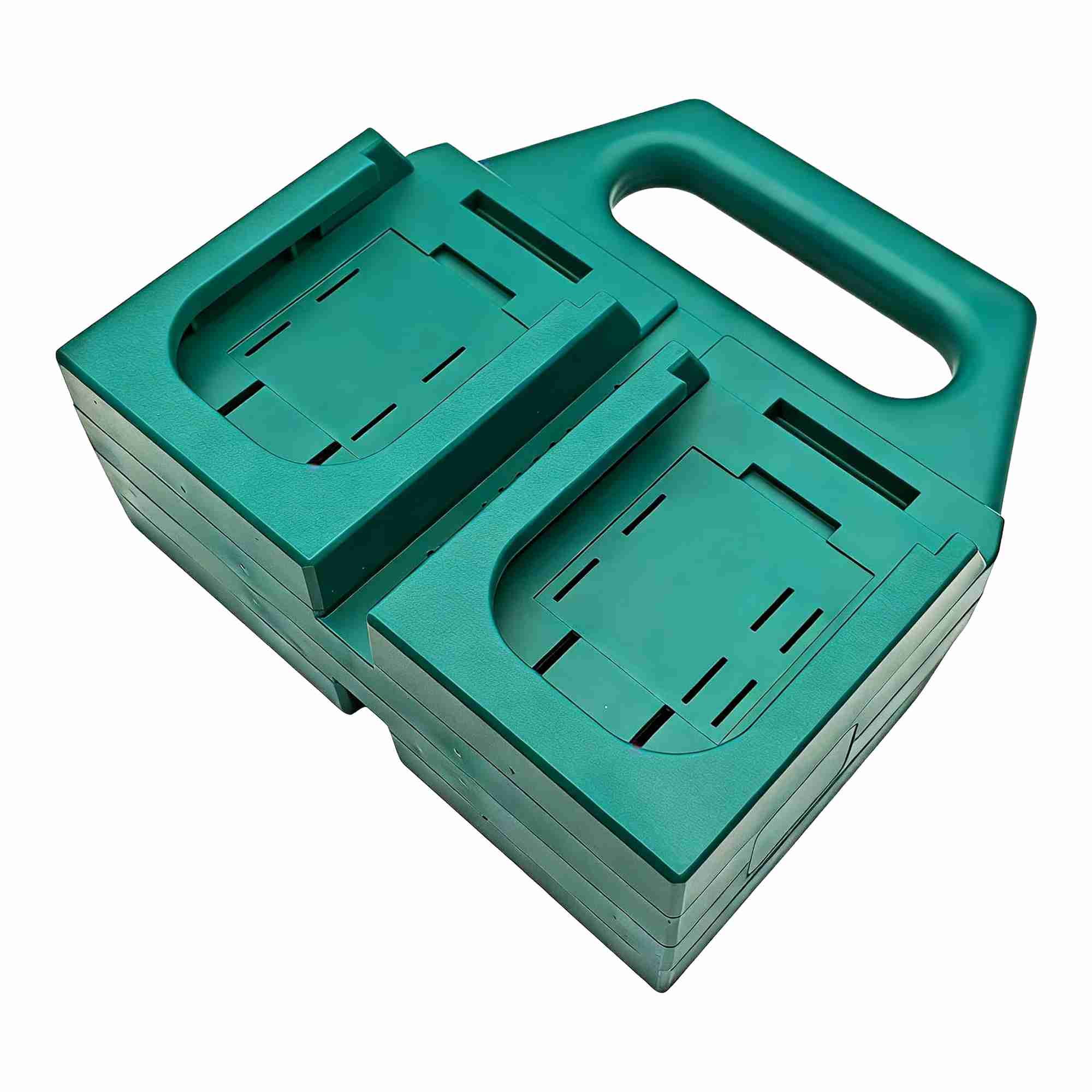 Support et porte-batteries à 4 emplacements pour batteries Bosch Professional (bleu) GBA 18V