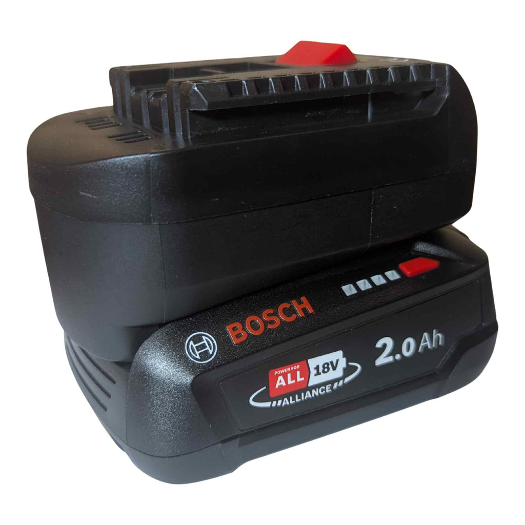 Bosch (Grün) 18V auf Bosch (Blau) 18V Akkuadapter