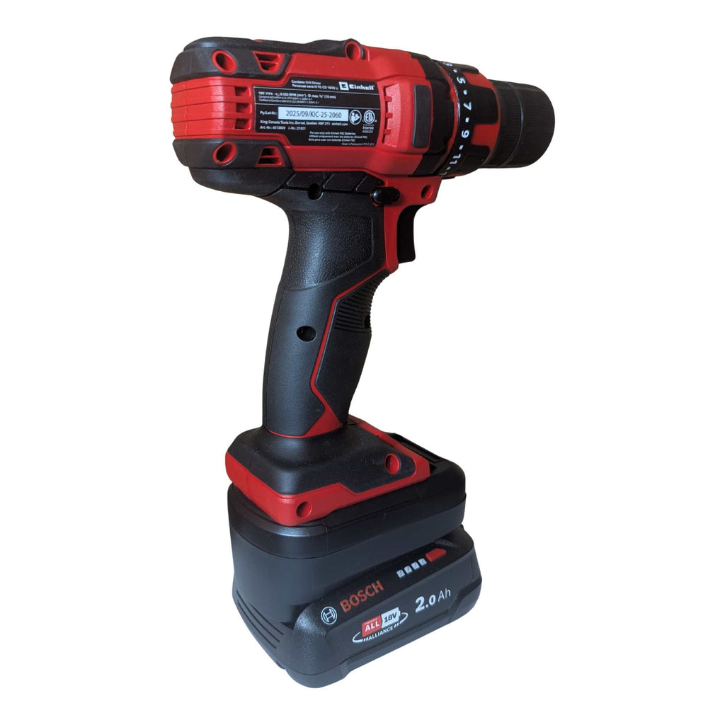 Bosch (Grün) 18V auf Einhell PXC 18V Akkuadapter
