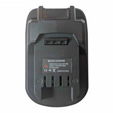 Charger l'image dans la galerie, Adaptateur de batterie Bosch (Vert) 18V vers Parkside X20V
