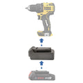 Bosch (Blau) 18V auf DeWalt 20V Akkuadapter