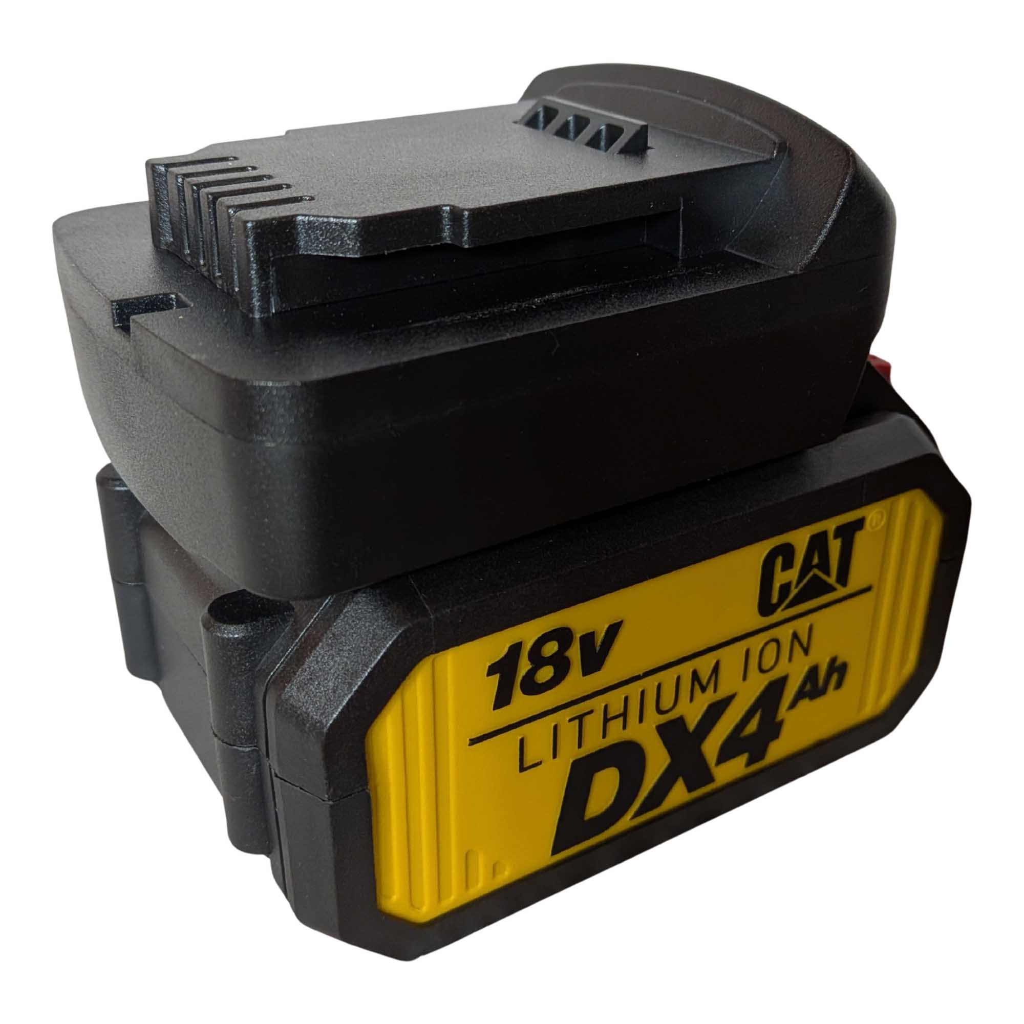 CAT 18V auf DeWalt 20V Batterieadapter