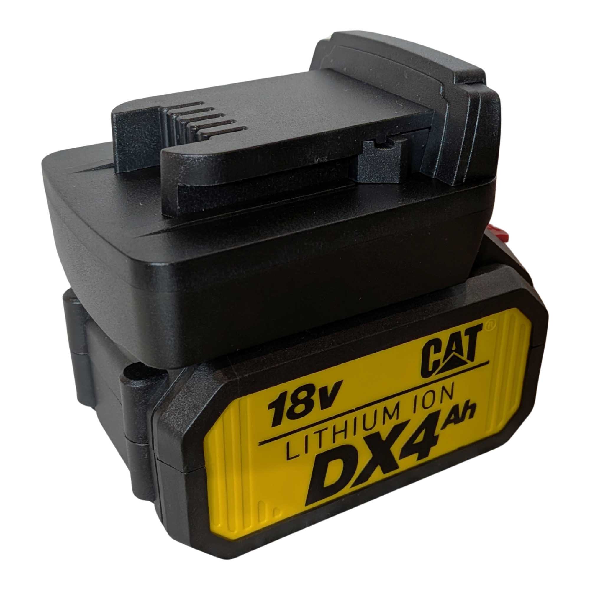 CAT 18V auf Milwaukee 18V Batterieadapter