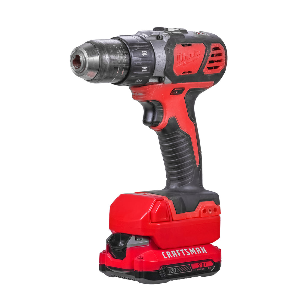 Craftsman 20V auf Milwaukee 18V Batterieadapter