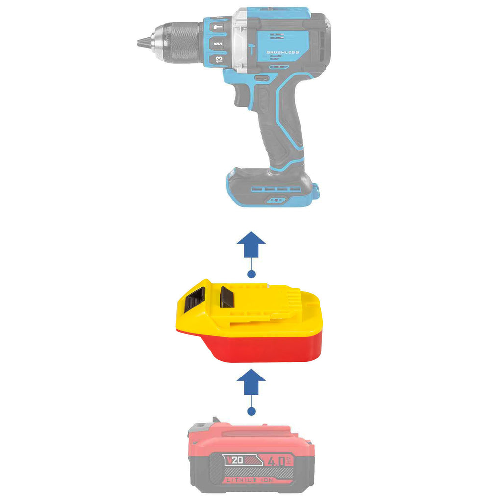 Craftsman 20V auf Hercules 20V Akkuadapter