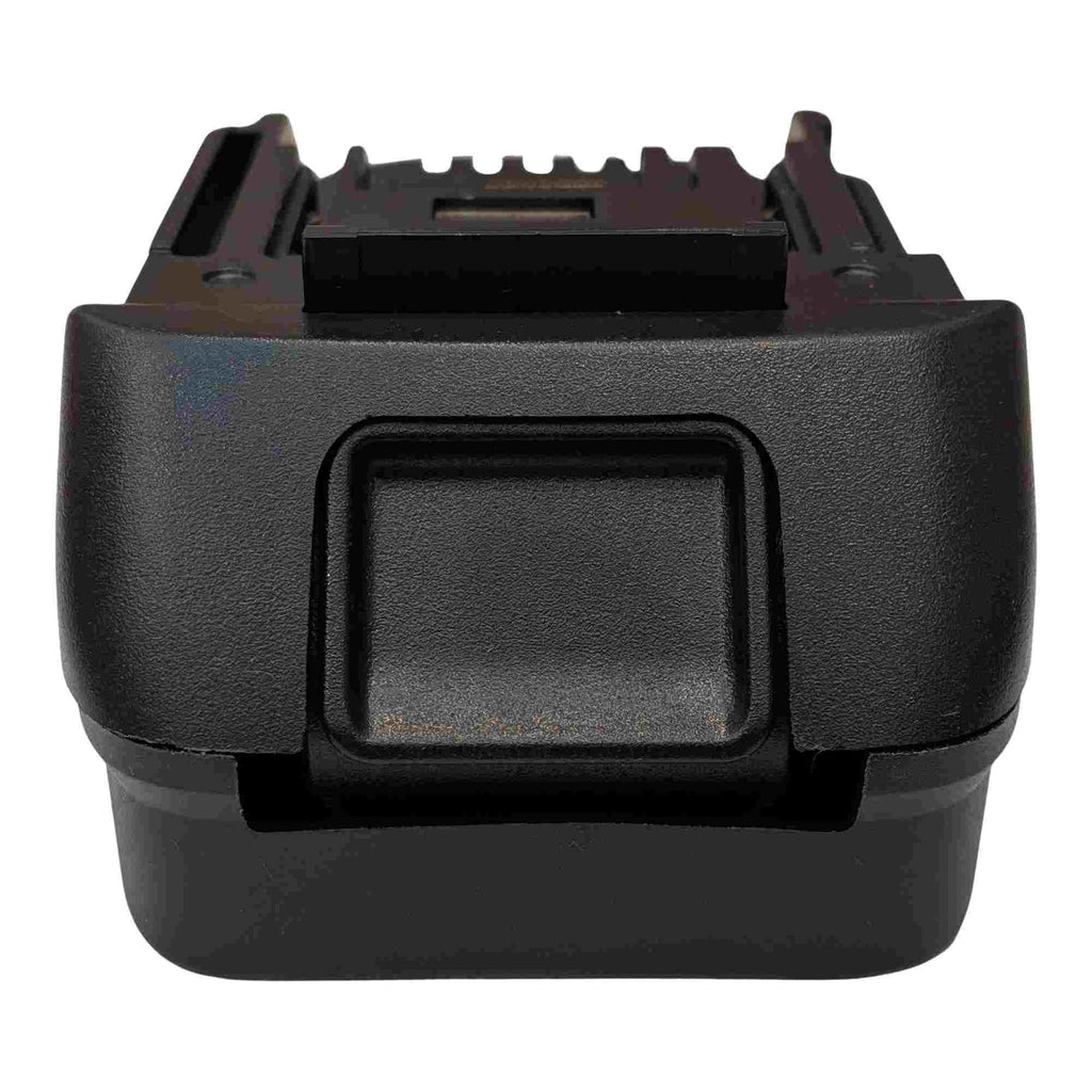 Craftsman 20V to Makita 18V LXT battery adapter - front view of the body with the Makita tool-side connection above