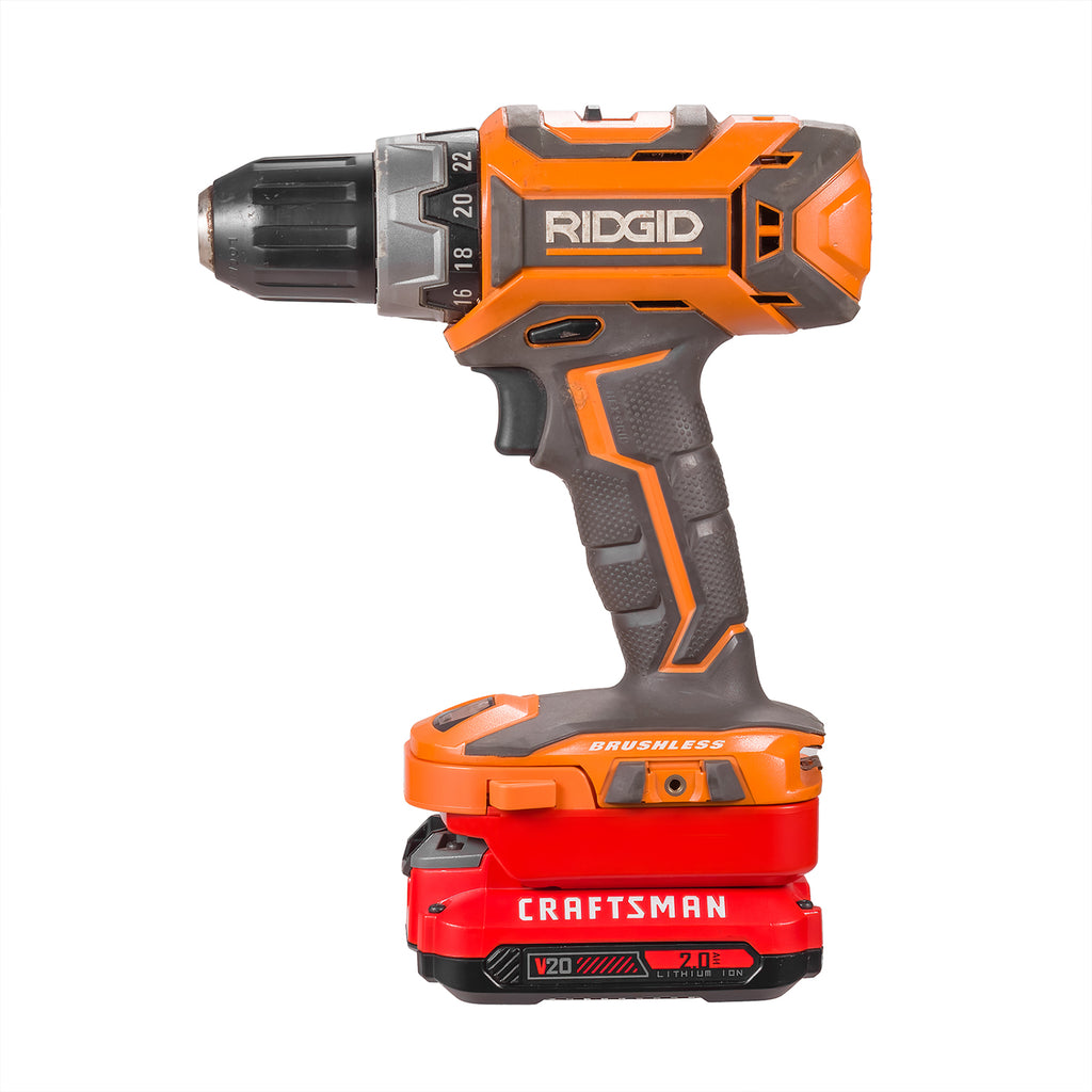 Craftsman 20V vers RIDGID 18V Adaptateur de batterie