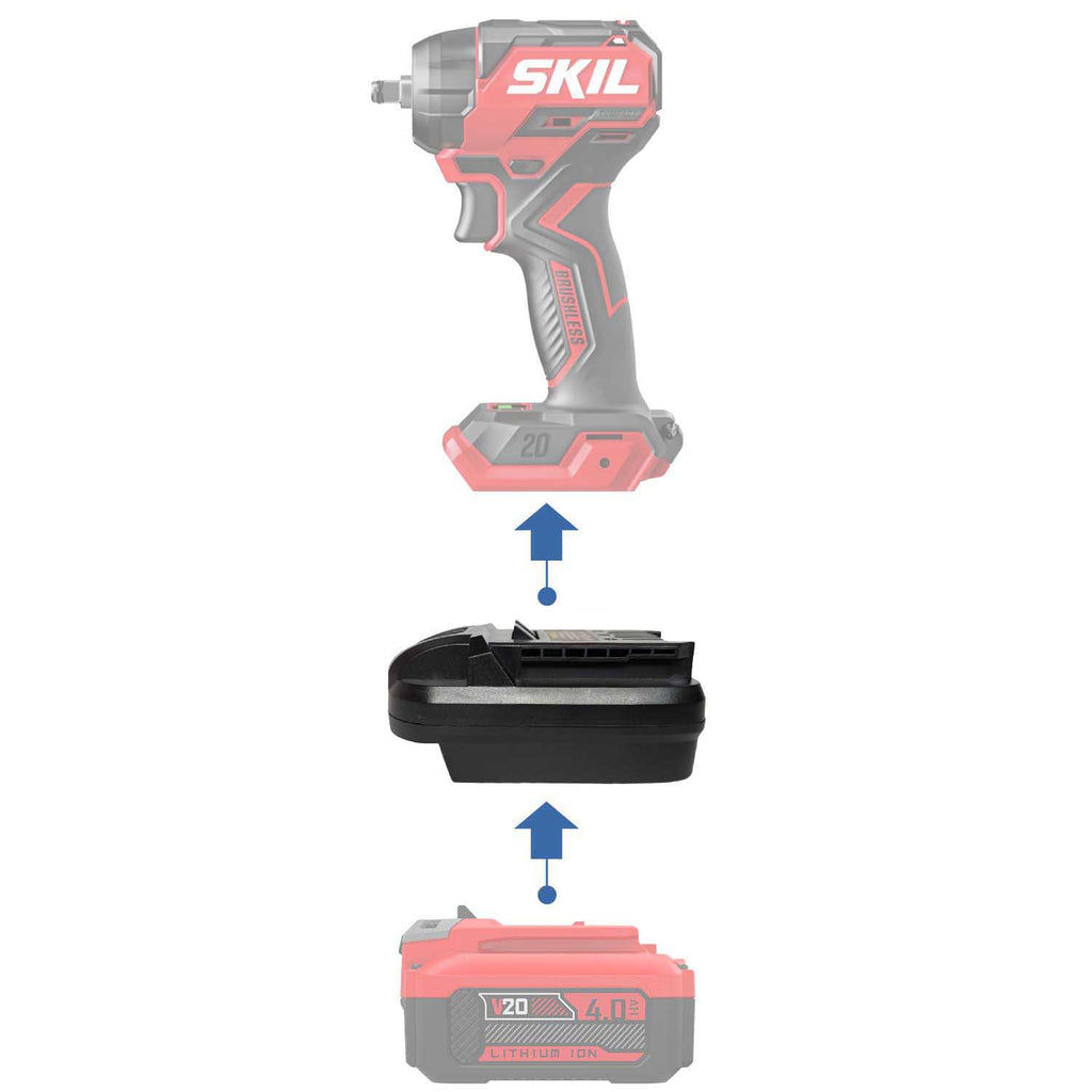 Craftsman 20V auf SKIL 20V Akkuadapter