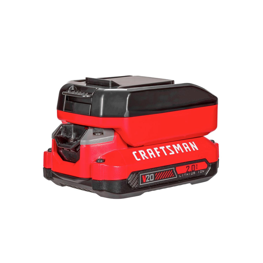 Adaptateur de batterie Craftsman 20V vers WORX 20V PowerShare (Orange)