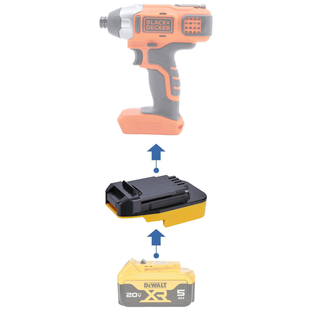 DeWalt 20V auf Black and Decker 20V Batterieadapter