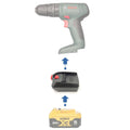 DeWalt 20V auf Bosch (Grün) 18V Akkuadapter
